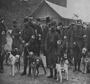 Group of Red Cross Men